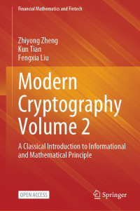 Modern cryptography volume 2